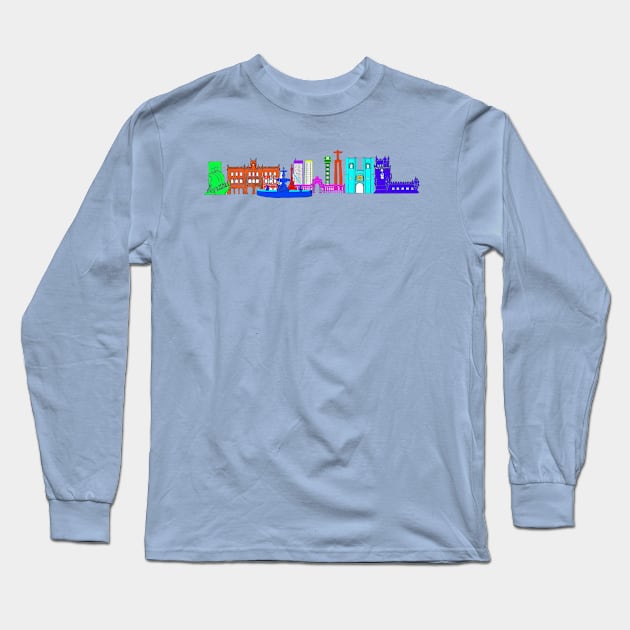 Lisbon Long Sleeve T-Shirt by drknice